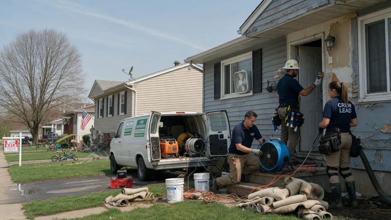 Flood Cleanup in New Waterford, OH near me